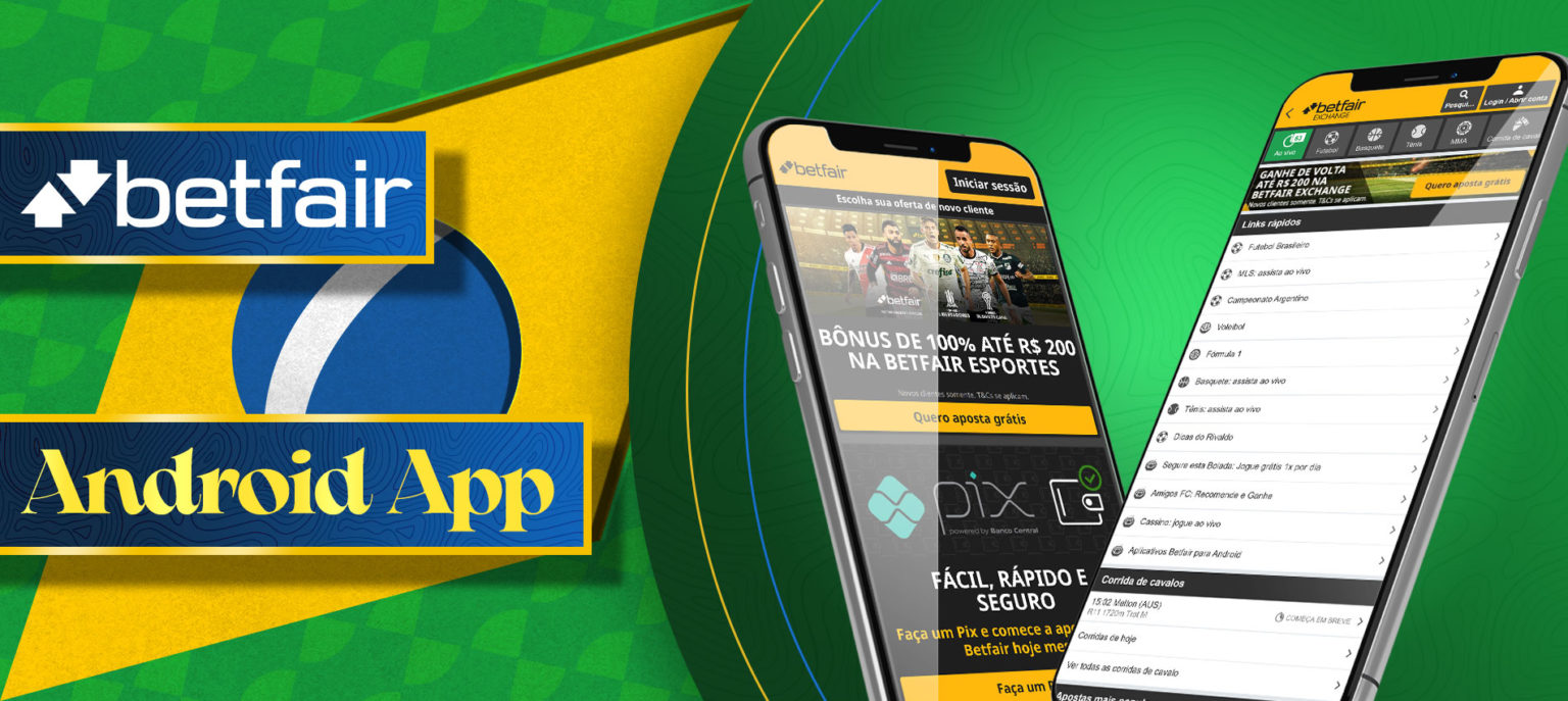 Faça o download do aplicativo da Betfair Esportes para Android