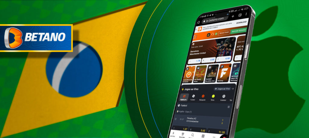 Uma das melhores casas de apostas entre outras aplicações brasileiras - Betano.