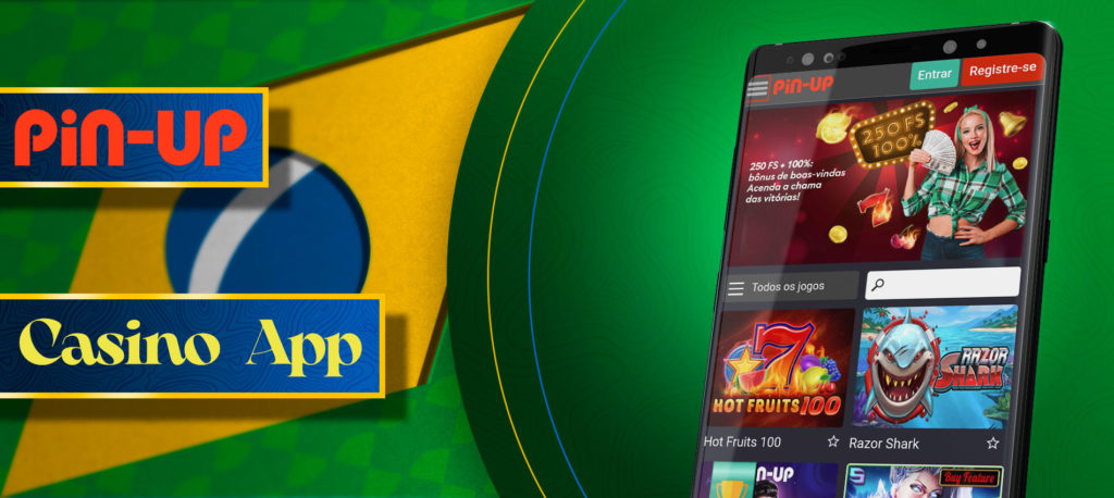 a melhor aplicação móvel de casino para andróide da Pin-up
