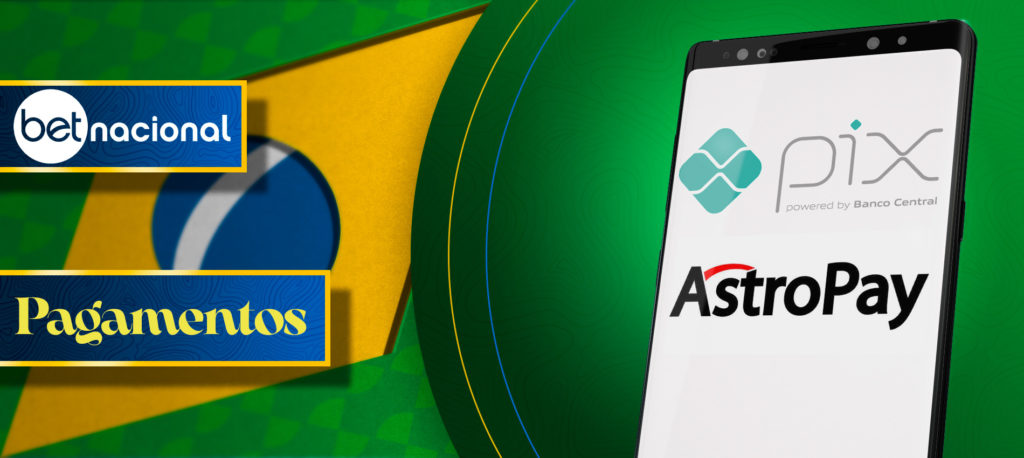 Todas as formas de fazer um depósito no aplicativo móvel Betnacional no Brasil