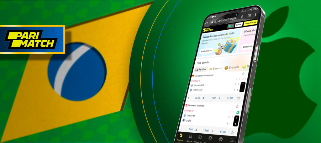 Parimatch app de apostas para iPhone Brasil