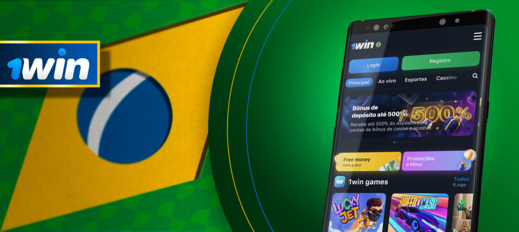 Uma das melhores casas de apostas entre outras aplicações brasileiras - 1Win.