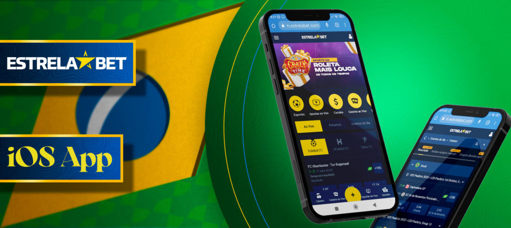 Instruções para baixar o aplicativo móvel EstrelaBet para ios no Brasil