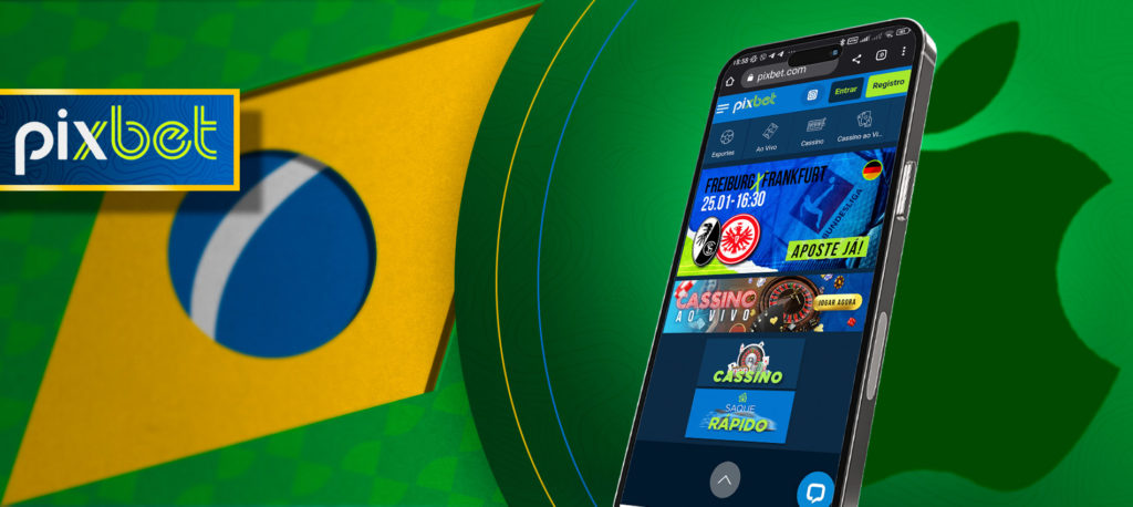 Pixbet app de apostas para iPhone Brasil