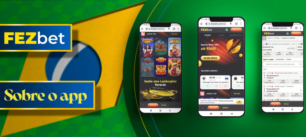 Revisão completa da aplicação FEZbet para o androide Brasil