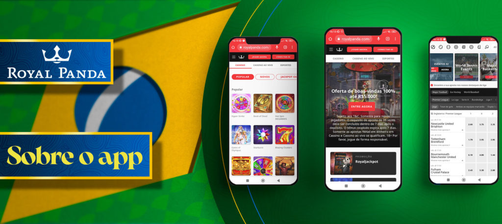 Revisão completa da aplicação Royal Panda para o androide Brasil
