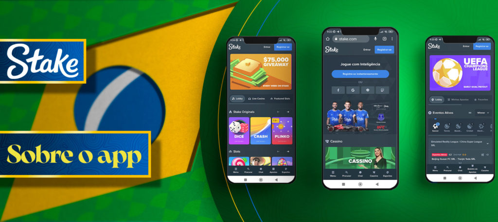 Revisão completa da aplicação Stake para o androide Brasil