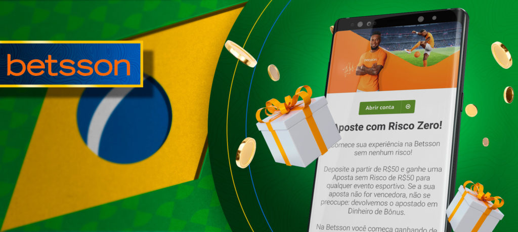 Betsson apps com bônus de boas-vindas no Brasil 