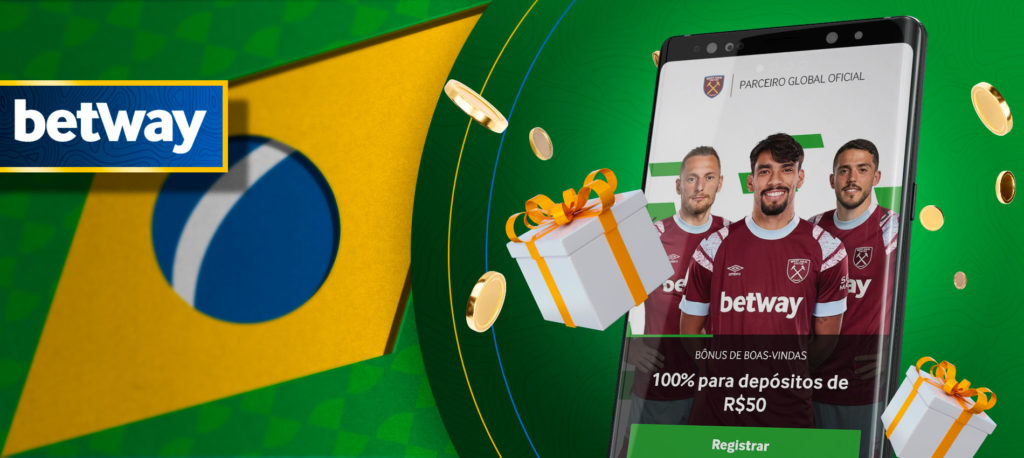 Betway apps com bônus de boas-vindas no Brasil 