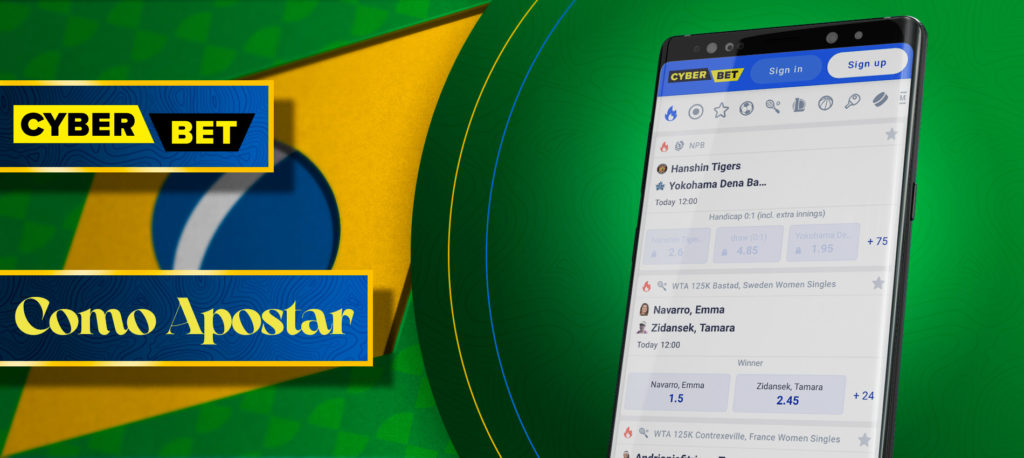 Como apostas no Cyber bet app Brasil