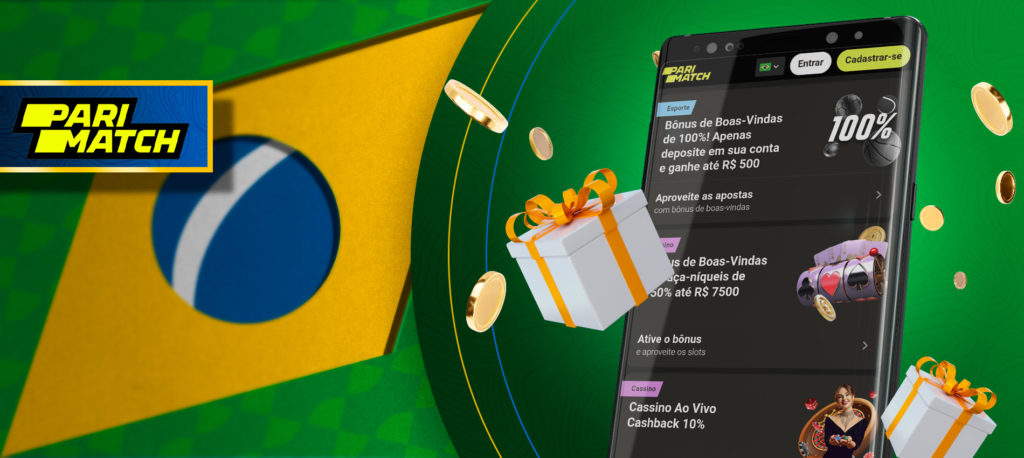 Parimatch apps com bônus de boas-vindas no Brasil 