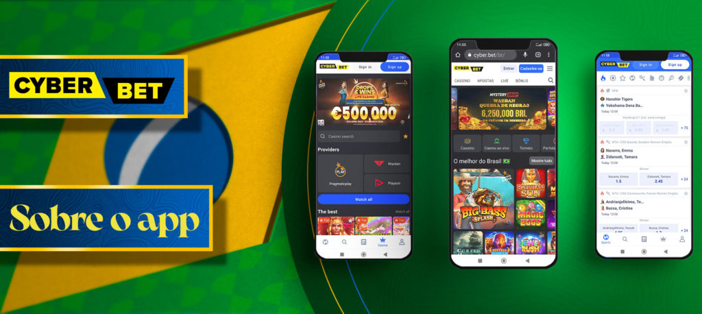 Revisão completa da aplicação Cyber bet para o androide Brasil