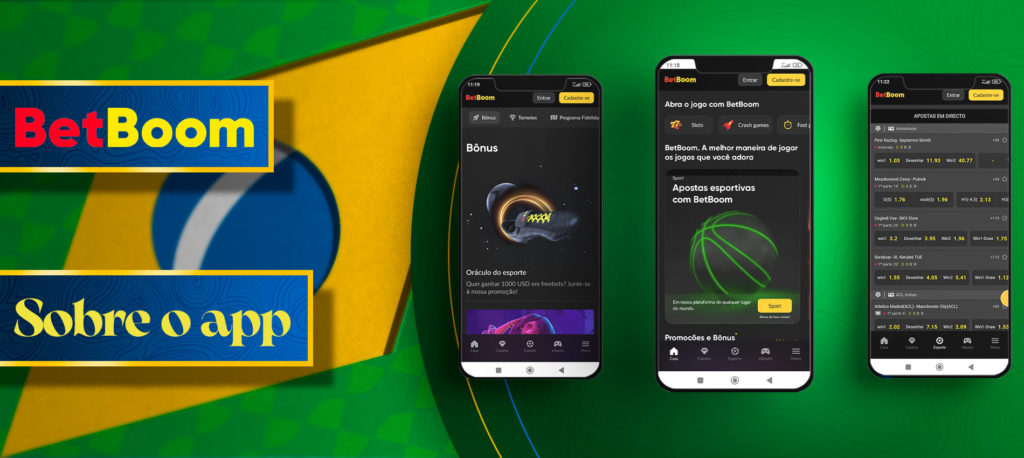 Revisão completa da aplicação BetBoom para o androide Brasil