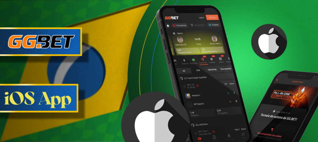 Como instalar a aplicação móvel da GGbet no Brasil em IOS