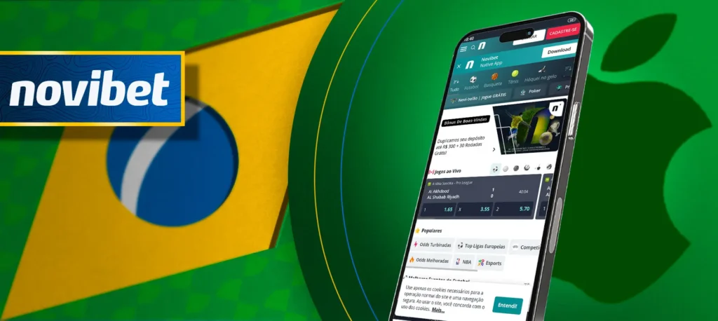 Novibet app de apostas para iPhone Brasil