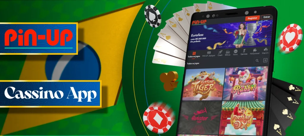 A melhor aplicação móvel de casino para andróide da Pin-up